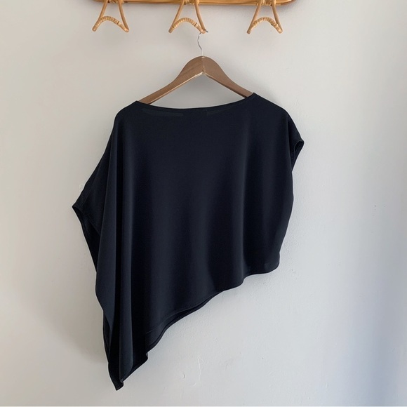 Joseph Ribkoff Asymmetrical Cropped Top Sz 8 - Picture 4 of 8